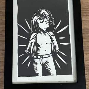 Ba-Bam! | Linocut Print