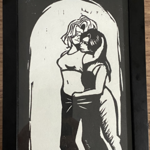 Unwind | Linocut Print